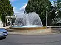 Brunnen vor dem Bahnhof