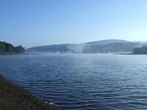 Vlasinasee in den frühen Morgenstunden