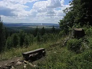 Blick vom Louštín