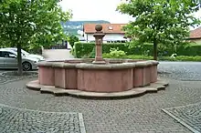 Brunnen im Innenhof