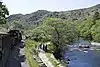 Welsh Highland Railway am Aberglaslyn-Pass