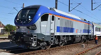 Diesellokomotive 111Db Gama für PKP Intercity