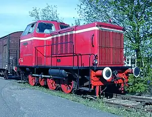 MaK 400 C bei der Wittlager Kreisbahn