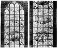 Hieronymusfenster aus der Burgkirche als östliches Fenster 1840 in der Marienkirche