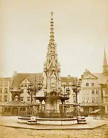 Marktbrunnen in Lübeck