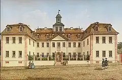 Waisenhaus in Darmstadt um 1800