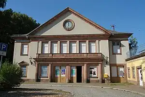 Bahnhof Waldheim, Empfangsgebäude, 2009.