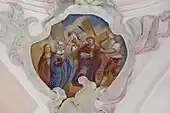 Jesus trägt das Kreuz