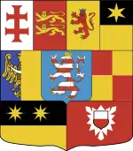 Wappen der Landgrafschaft Hessen-Rotenburg (1834)