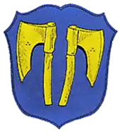 Wappen der Familie Sturmfeder von Oppenweiler