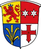 Das Wappen und der Name von Groß-Rohrheim weisen auf die Bedeutung des Rohrs in der Gemeinde und ihrer Umgebung.