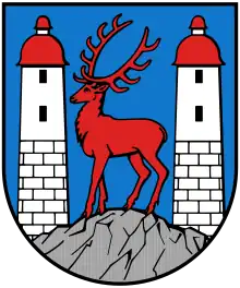 Wappen der Stadt Augustusburg