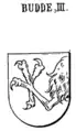 Wappen der Budde (1316)