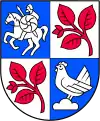 Das Wappen der Gemeinde Grabfeld