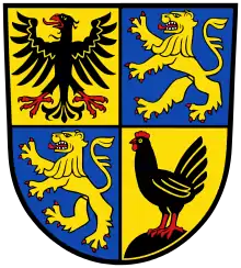 Das Wappen des Ilm-Kreises