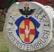 Ortsstein von Kaisersteinbruch, Österreich