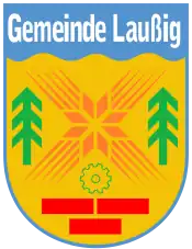 Wappen der Gemeinde Laußig