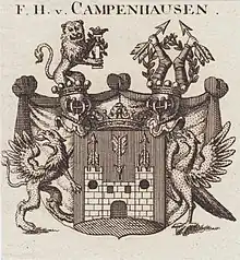 Wappen der von Campenhausen