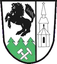 Wappen der Gemeinde Rossau