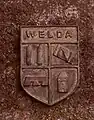 Das Wappen von Welda