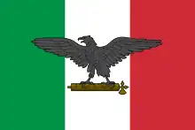 Kriegsflagge der Italienischen Sozialrepublik