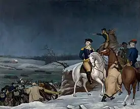 Washington at the Delaware, (etwa 1849)