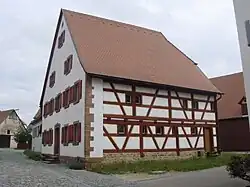 Weberhaus, Weberstraße 7, in Merkendorf