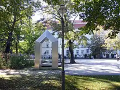 Torskulptur von Rüdiger Roehl 1994