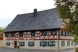 Die Weihersmühle (eigentliches, historisches Mühlgebäude!) im Kleinziegenfelder Tal