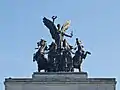 Quadriga auf dem Wellington Arch in London