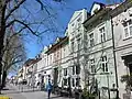 Unter den Linden – Fortsetzung der Altstadt auf dem Festland