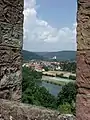 Blick von der Burg auf Kreuzwertheim