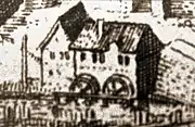 Pfortmühle um 1640