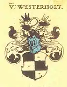 Wappen der Westerholt aus Siebmachers Wappenbuch um 1605