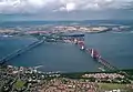 Blick über den Firth of Forth nach North Queensferry