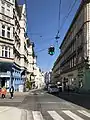 Bei der Burggasse, Blick Richtung Neustiftgasse