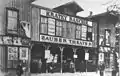 Kratky-Baschik-Zaubertheater, Wiener Prater, um 1900.