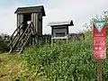 Aussichtsturm am südlichen Polder