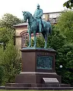 Kaiser Wilhelm I. Reiterstandbild in Kiel