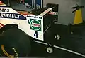 Der Heckflügel des Williams FW19