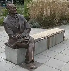 Willy-Brandt-Denkmal (Nürnberg) von Josef Tabachnyk (2009)