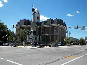 Randolph County Courthouse, gelistet im NRHP