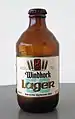 340 ml Flasche mit altem Logo, um 1985