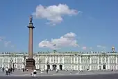 Winterpalast und Alexandersäule in Sankt Petersburg (ab 1754)