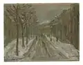 Winterszene, 1910