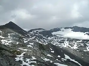 Wissigstock (rechts) und Engelberger Rotstock (links) von Westen