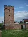 Tannenturm (um. 1450) als Teil der Stadtmauer