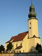 Turm Pfarrkirche Wolfsbach