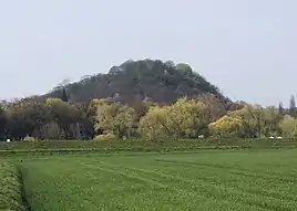 Der Riemberg von Buisdorf aus gesehen.