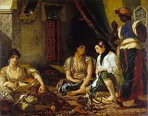 Eugène Delacroix:Die Frauen von Algier, 1834